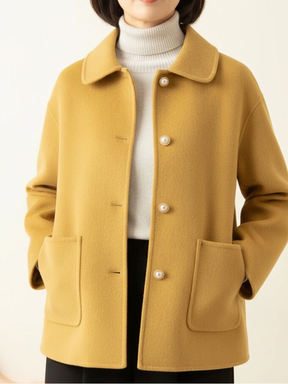 Madison Pearl cashmere Jacket